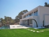 Moderne Neubau-Villa mit Blick über Roca Llisa! - Rückansicht