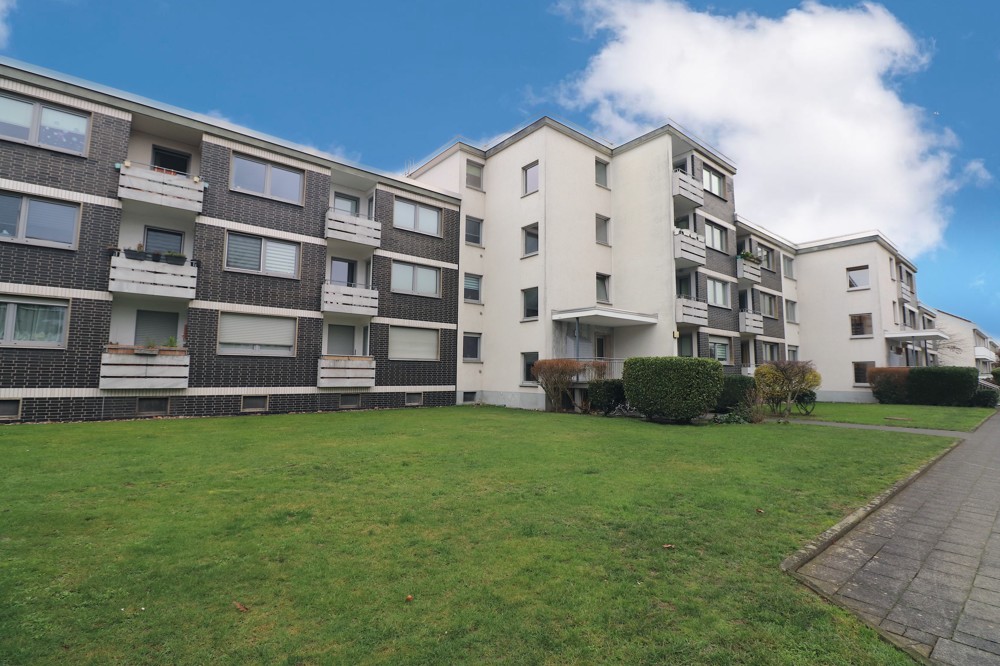 Gut vermietete Eigentumswohnung mit TG-Stellplatz in Büderich, 40667 Meerbusch, Erdgeschosswohnung