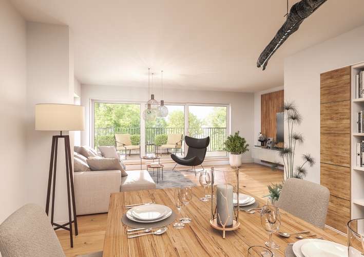 Erstbezug! Traumhafte Eigentumswohnung mit großer Terrasse!, 50769 Köln / Roggendorf/Thenhoven, Etagenwohnung