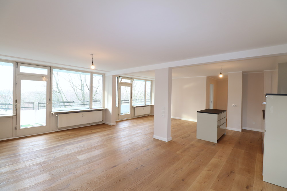 Erstbezug: Exklusiver Wohntraum mit großer Terrasse!, 40547 Düsseldorf / Lörick, Etagenwohnung