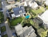 Atemberaubendes Einfamilienhaus mit Pool in exponierter Wohnlage - Luftaufnahme