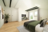 Traumhafte Dachgeschosswohnung mit besonderem Ambiente! - Schlafzimmer