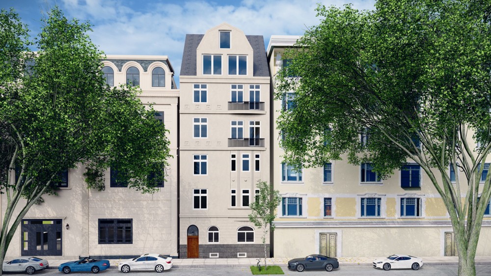 Gründerzeit in modernem Glanz: 5 exklusive Eigentumswohnungen in prädestinierter Wohnlage, 40477 Düsseldorf, Penthousewohnung